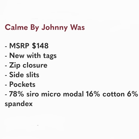 NWT JOHNNY WAS - Calme Heather-Gray Zip Front Hoodie Sweatshirt XL Oversized - Picture 5 of 6